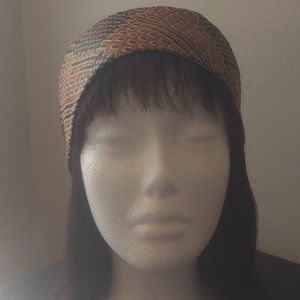 Stylish Headband --- Brown and tan Handmade